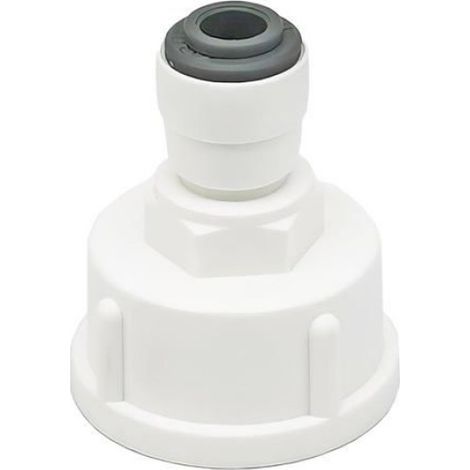Connecteur Push-In Femelle 6 À 2 Broches - Pour Tuyau PE - Matériau POM - 1 Pièce (1/5)