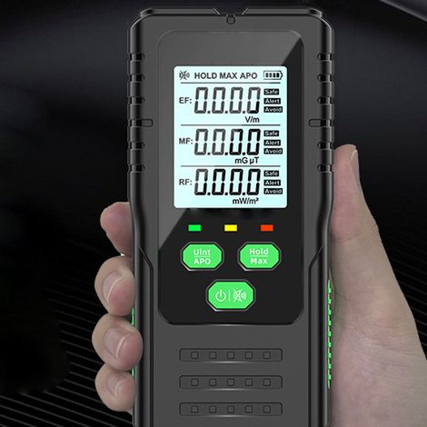 RD630 3-in-1: Hochfrequenz-EF/MF/RF-Strahlungsdetektor, elektrischer Feld-, Magnetfeld- und Hochfrequenzdetektor. (1/5)