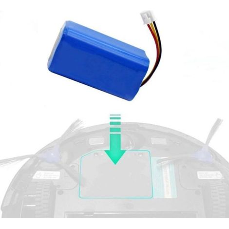 Batterie Lithium-ion - 14,4 V - 2800 mAh - Pour Robot Balayeur - 1 Pièce (1/4)