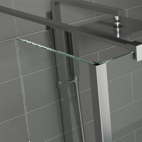 8mm Wet Room Return Panel 300mm (1/4)