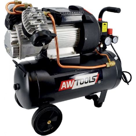 Awtools sprężarka olejowa zva-50l v wydajność 370/min. zbiornik 50l
