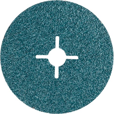 PFERD TOOLS Zirkon Fiberscheibe Ø 100mm Z24 für hohen Abtrag auf Stahl 25 Stk (1/5)