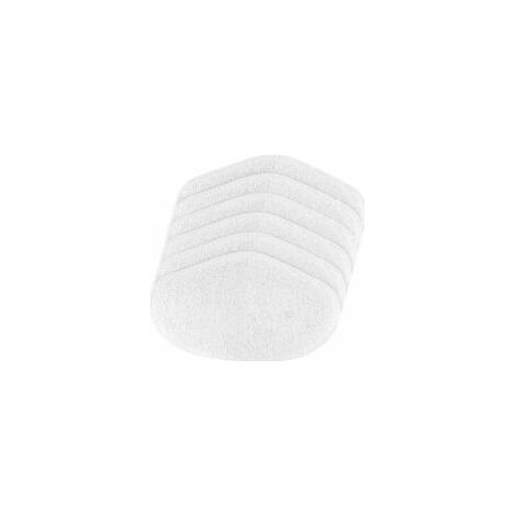 Waschbare Ersatz-Wischmoppköpfe für die Vaporetto Vaporforce Bürste PAEU0332 für alle Oberflächen, 8er-Pack (6 Stück) - Crezuo