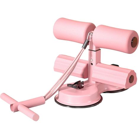 1 Barre d'assistance,acier inoxydable,double ventouses,réglable 3 niveaux,mousse antidérapante,fitness domicile