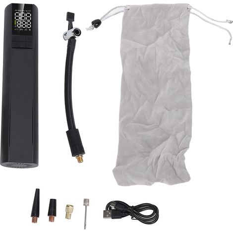 Pompa ad aria portatile da 4000 mAh e 150 PSI con 5 modalità, gonfiatore per pneumatici auto con luce LED per moto, palloncini e galleggianti. (1/5)