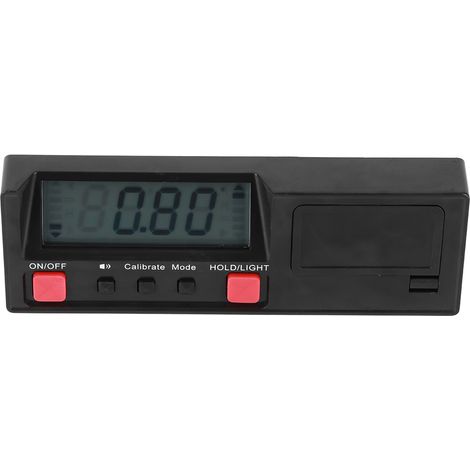 Nivellier-Neigungsmesser mit magnetischer elektronischer und digitaler Anzeige, Winkelmesser mit präziser Winkelmessung (1/5)