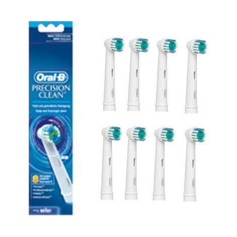 Brossette Precision Clean par 9 EB20 64703710 pour Brosse à dents - Combine dentaire BRAUN