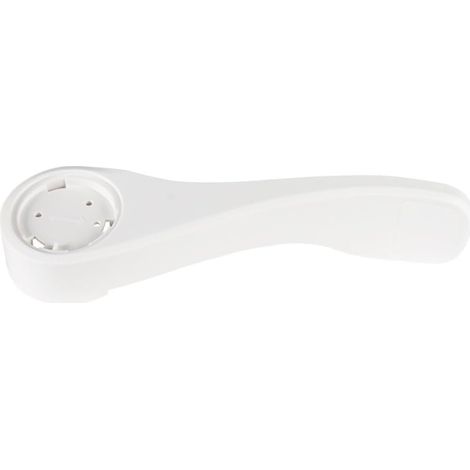 Pédale de toilettes en ligne pour bateau, Blanc Plas, camping-car (1/2)