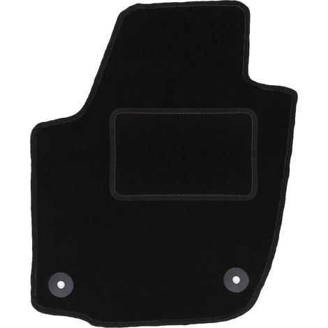 Tapis conducteur noir pour : Skoda Roomster combivan (2006-2015) (1/5)
