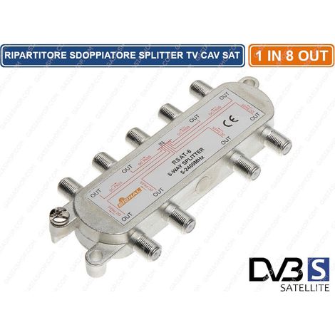 SPLITTER RI-8/1F-SAT-OPTI OPTICUM (1/2)