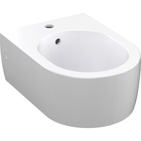 FLO Bidet suspendu 36,5x50cm, blanc (1/4)