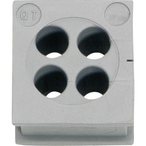 Icotek 2050001692429 Tapón de cable gris duradero