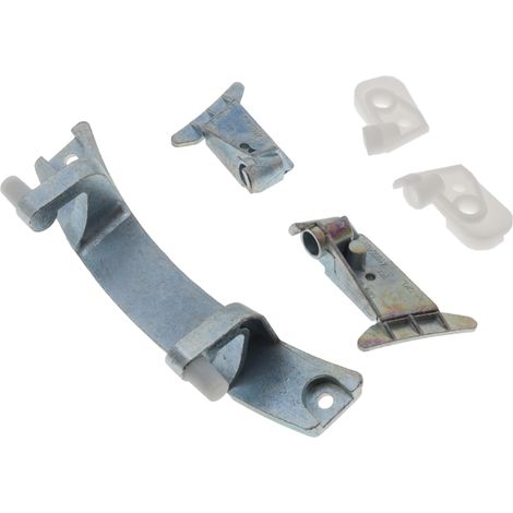 Kit cerniere oblò sportello lavatrice per Candy Hoover Iberna CBD CKD CM1 CMD LB (1/2)