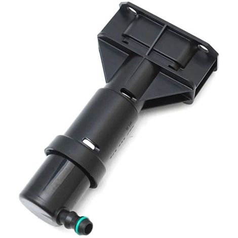 1 pair, color: black, material: ABS, headlight washer nozzle, headlight washer gun for the front bumper 4Z7