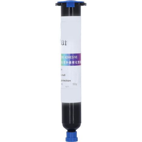 Hyuduo Hardincissant Rapide -UV Adhésif en Résine époxyde Adhésif pour la Protection des Soudages électroniques, de Liaison UV Compacte et Portable pour les Navires et les Applications Automobiles (1/5)