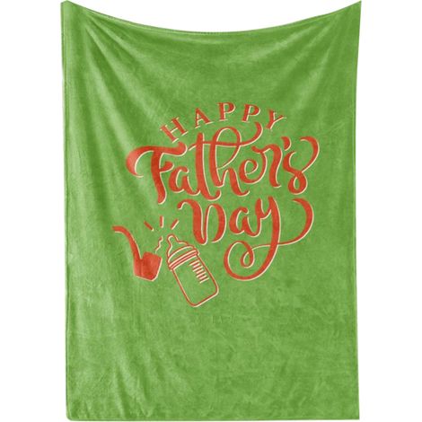 Couverture polaire imprimée haute définition, idéale pour canapé ou bureau, 150x200cm - Cadeau personnalisé pour la Fête des Pères (1/5)