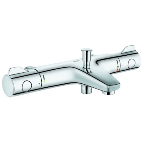 Grohe Grohtherm 800 mezclador termostático para bañera, alcance