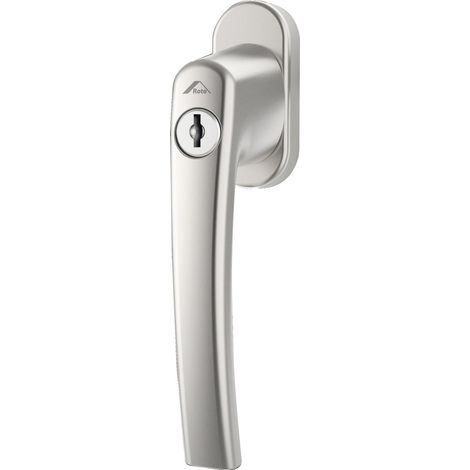 ROTO Fenstergriff ROTOLINE - TiltFirst sperrbar, Aluminium silber eloxiert (1/3)