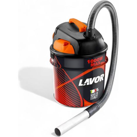 Aspiracenere elettrico potente silenzioso scuotifiltro capienza 18 litri 800 watt fusto acciaio filtro lavabile (1/5)