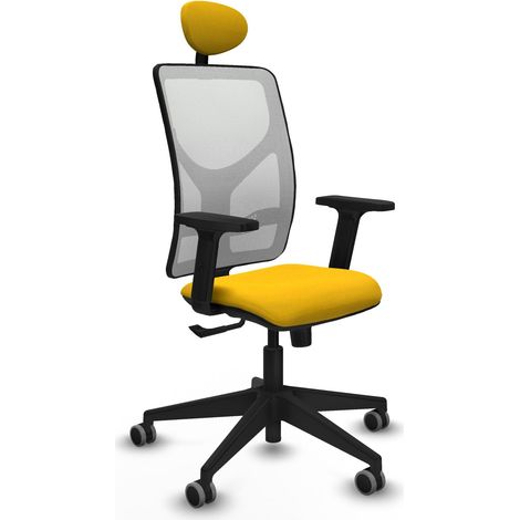Silla de oficina piqueras y crespo Motilla blanco espuma alta densidad (1/2)