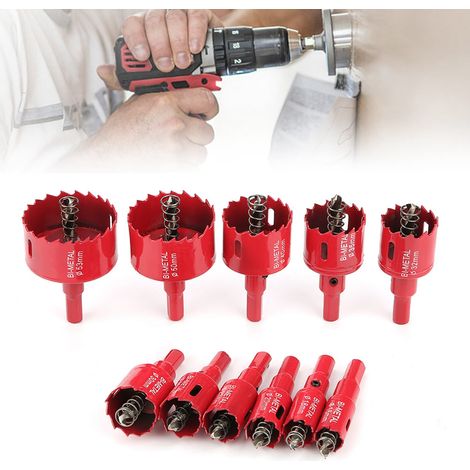 11 pièces 16-53 mm M42 embouts de perçage en alliage bimétallique (1/5)