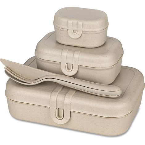 Koziol Pascal Ready scatola pranzo beige moderna