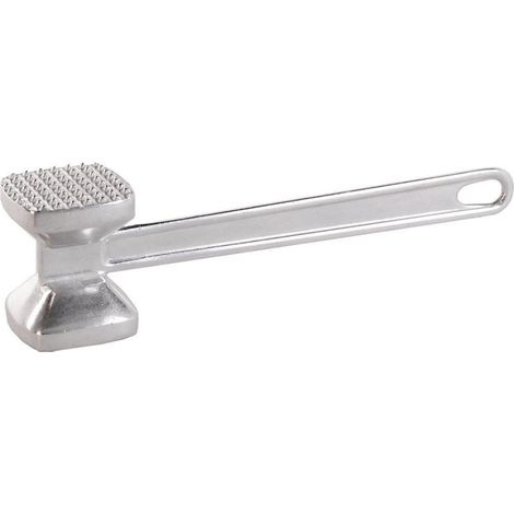 Ablandador de carne, aluminio, doble cara, ablandador de chuletas de cerdo, 22,5 cm