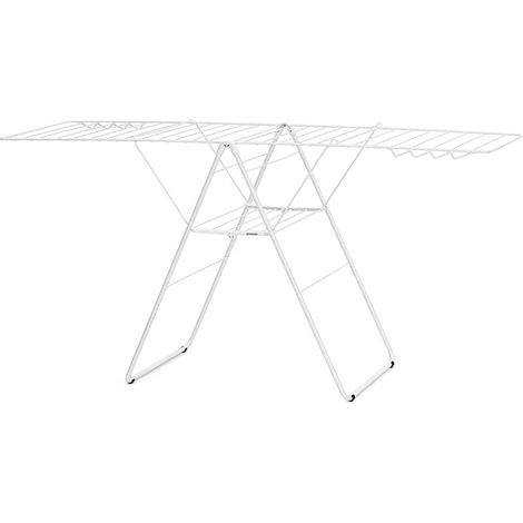 Séchoir HangOn, Étendoir Linge Intérieur, Blanc, 25m (1/5)
