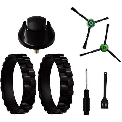 Brosses latérales pour roue avant pivotante iRobot Roomba I3 I3+ I4 I6 I6+ (1/5)