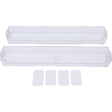 étagère rangement-Porte-cassettes mural 2 pièces PET transparent pour rangement outils et art créatif (1/5)