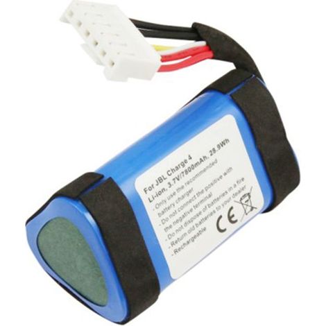 Batterie pour JBL Charge 4 / 4BLK / 4J Li-ion 3.7V 7800mAh 28.9Wh 1INR19/66-3