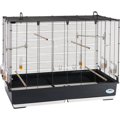 Ferplast PIANO 7 FERPLAST Volière Cage à Oiseaux PIANO 7 : Cage en métal avec accessoires pour oiseaux.. Variante PIANO 7 - Misure: 99.5 x 53 x h 74 cm - (1/5)