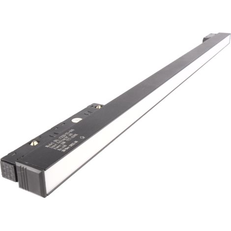 Jandei - Foco para carril magnético serie lineal 20W 48V, luz 3000K, CRI 90, longitud 600m