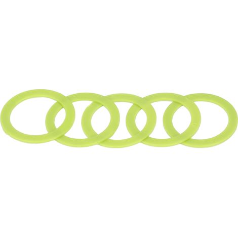 Lot de 5 joints pour machine à badges, matrices de rechange compatibles, entretoises, outil auxiliaire 37 mm (1/5)