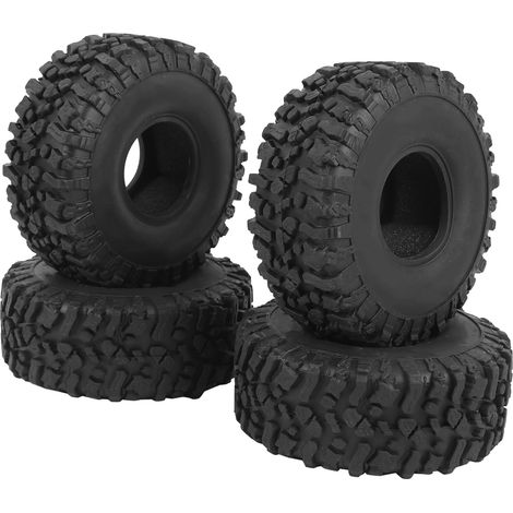 Pneu universel en caoutchouc résistant à l'usure de 1,9/2,2 pouces pour voiture RC Crawler - Roue pratique