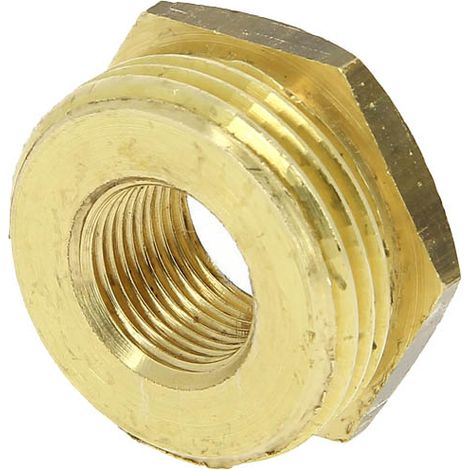 Réduction laiton 6 pans Mâle 1" Femelle 3/8