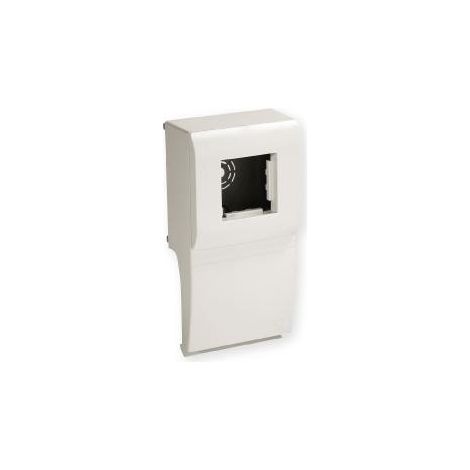 Boîtier d'appareillage 2 modules (45x45) pour TBN 81,5x22,5 blanc IBOCCO B03479