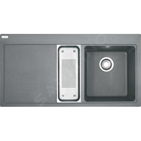 Franke Mythos - Évier en fragranit MTG 651-100/7, 1000x515 mm, pierre gris 114.0150.029 (1/5)