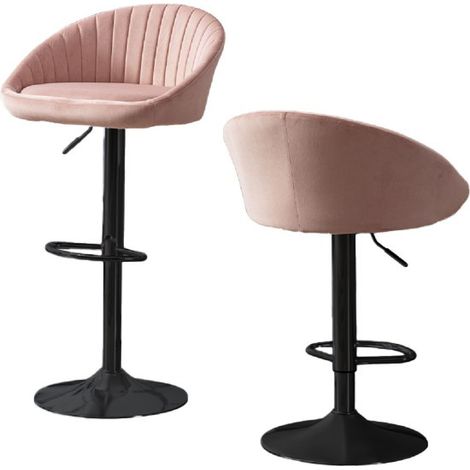 Sgabello da bar Stillo rosa (1/5)
