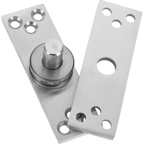 Charnière de porte pivotante invisible en acier, robuste, à rotation dissimulée (1/5)