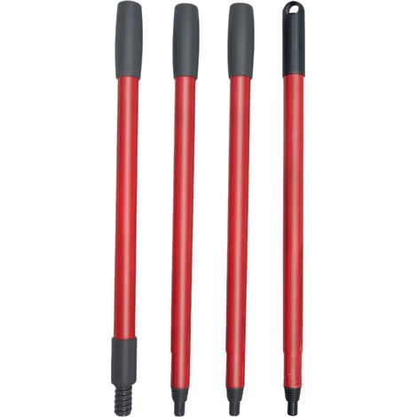 Lntyq Tête de vadrouille de Remplacement,Base,Manche Compatible avec Vileda Turbo 3-en-1 la vadrouille en Microfibre,Housse de tête de vadrouille Triangulaire et Manche de vadrouille (1/5)