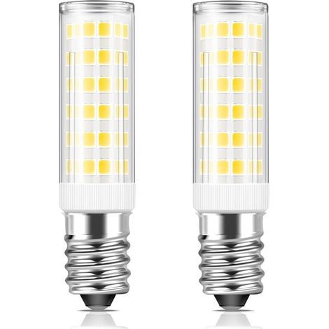 Ampoules Led E14 Hotte Aspirante 5W, Ampoule Pour Ventilateur Extracteur,550LM, Equivalent 40W, Blanc Froid 6000K,Non Dimmable Pour Hotte Aspirante, Réfrigérateur, Appliques Murales, Lot De 2 (1/5)