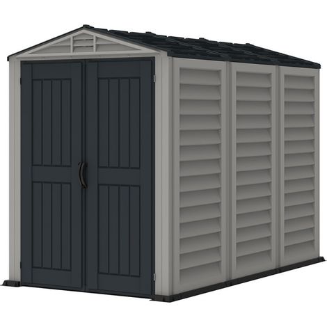 Gerätehaus aus Kunststoff PVC YardMate PLUS 5'x8' Duramax, 171 x 250 x 210 cm, von Ezooza