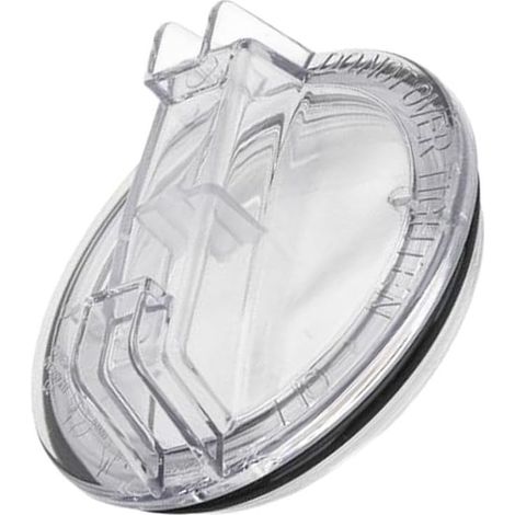 Couvercle de pompe de piscine C3-185P V26-362 Couvercle de rechange avec joint torique pour piège Sta-Rite Max-E-Glas Clear View Plastique Extérieur 17 cm (1/5)