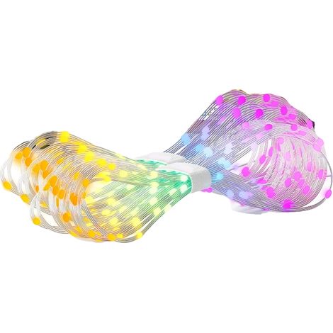 Guirlande lumineuse LED, 12V, pour la décoration intérieure, les fêtes, le jardin et les événements, design pratique.-AquaForge