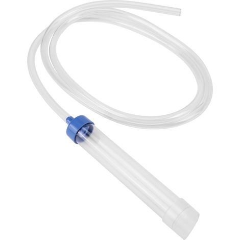 Outil de nettoyage pour aquarium : changeur d'eau manuel, nettoyeur de gravier, tube de siphon (1/5)