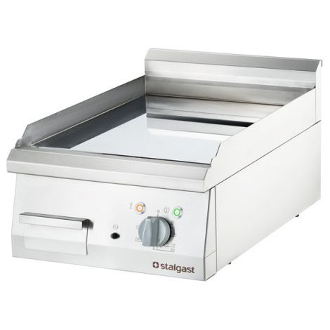 Plancha électrique chromée lisse - Stalgast (1/5)