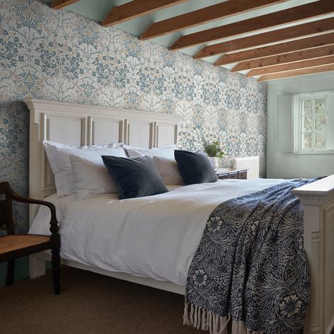 Papier peint intissé William Morris Blackthorn Daydream 1005 x 52cm