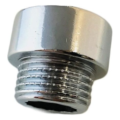 Réduction fm chromée en laiton 1 / 2xf3 / 4 (1/3)