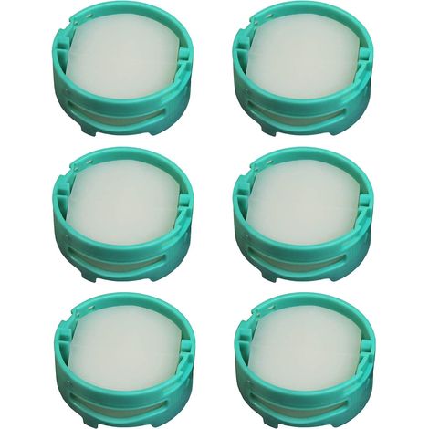 Paquete de 6 cartuchos de repuesto para el neutralizador de olores Shark AZ3002 HZ3002. Accesorios compatibles con el neutralizador de olores y purificador de aire Shark HP302 para aspiradoras. -1541f